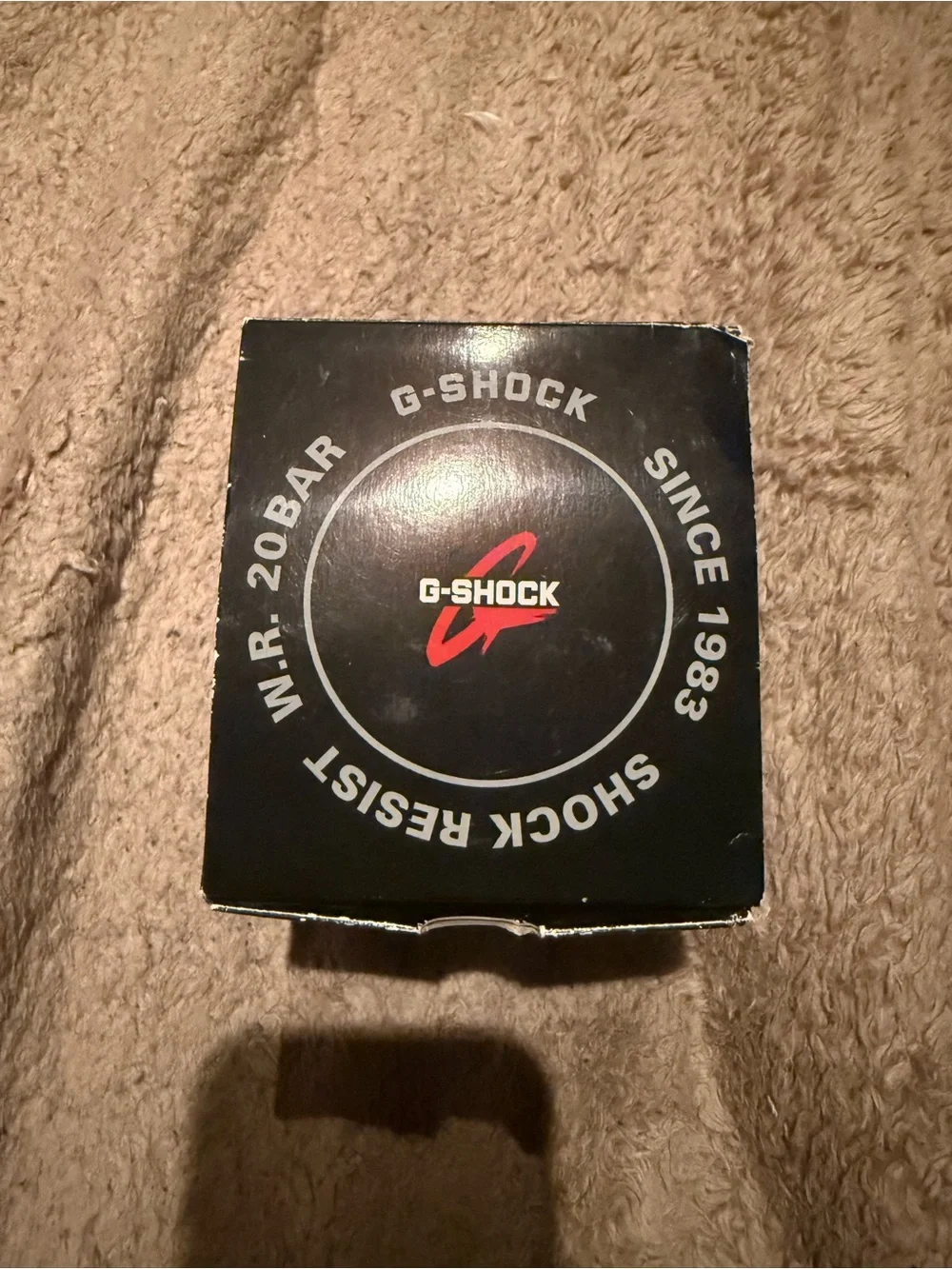 Casio G-Shock Black Grey Steel Metal Red Accents 5229 Watch